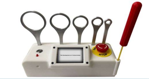 Prototype of a Tremorometer used for sensor testing and measurement in ECET projects. 